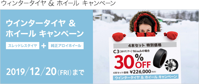 ウインタータイヤ&アロイホイール