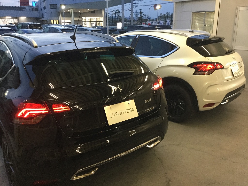 DS4 CrossBack展示車試乗車入庫しました。