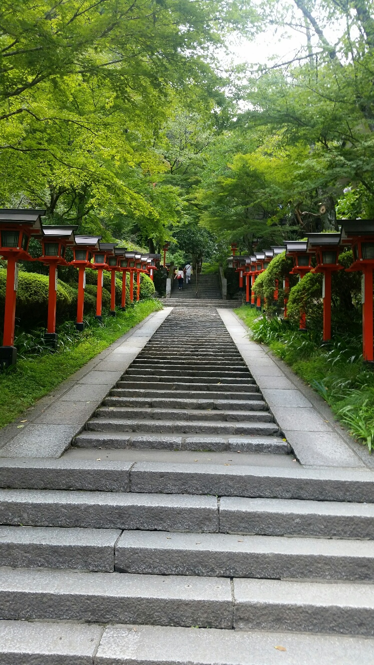 京都鞍馬寺へ・・・