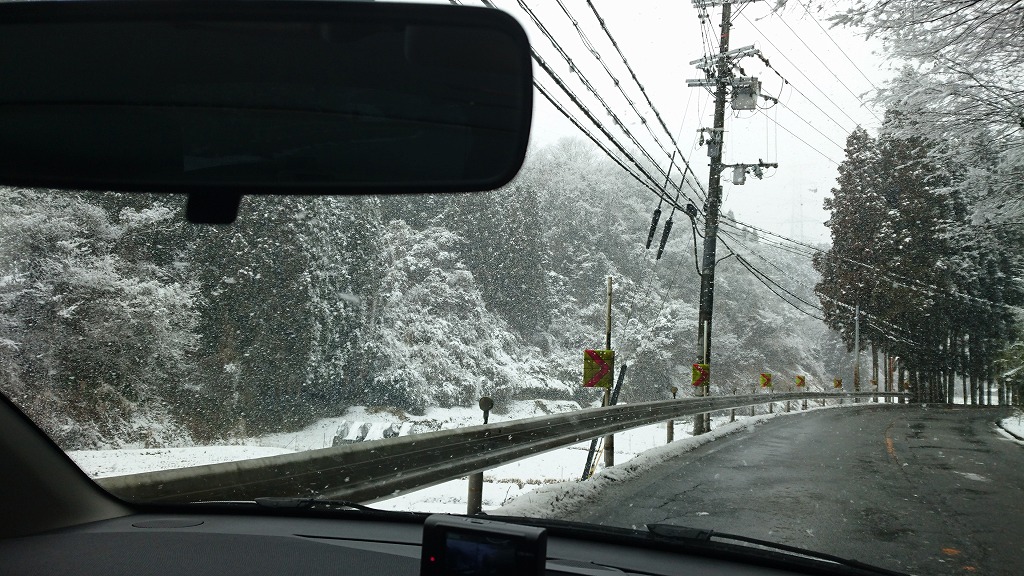 三重の山間部は雪がスゴイ！