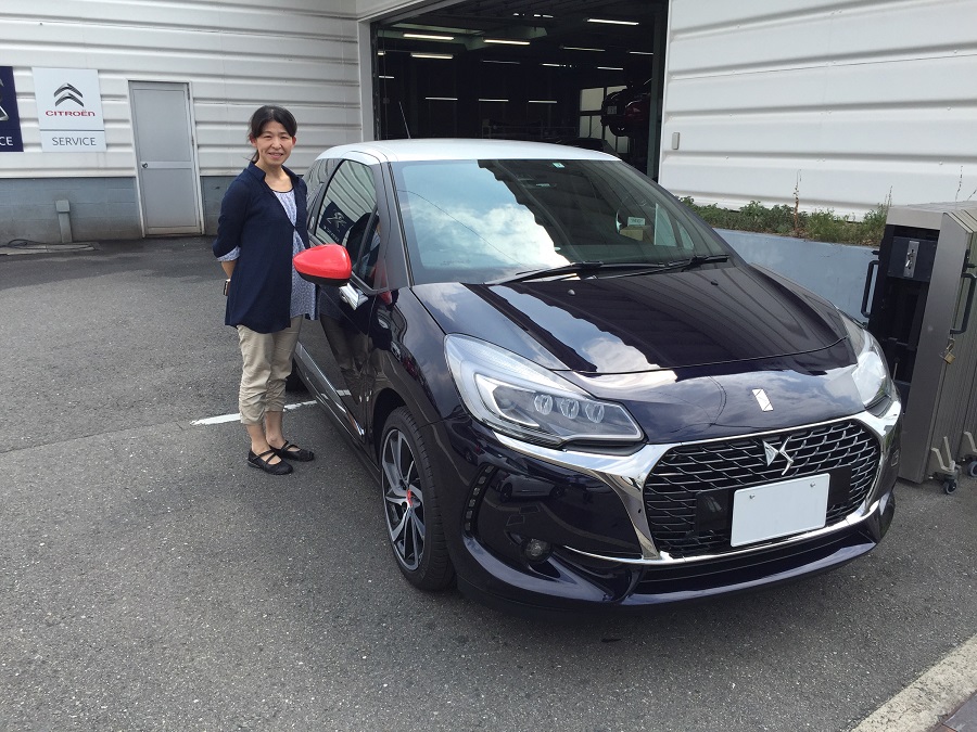 素敵なDS3　納車おめでとうございます。