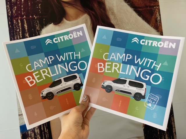 CAMP WITH BERLINGO