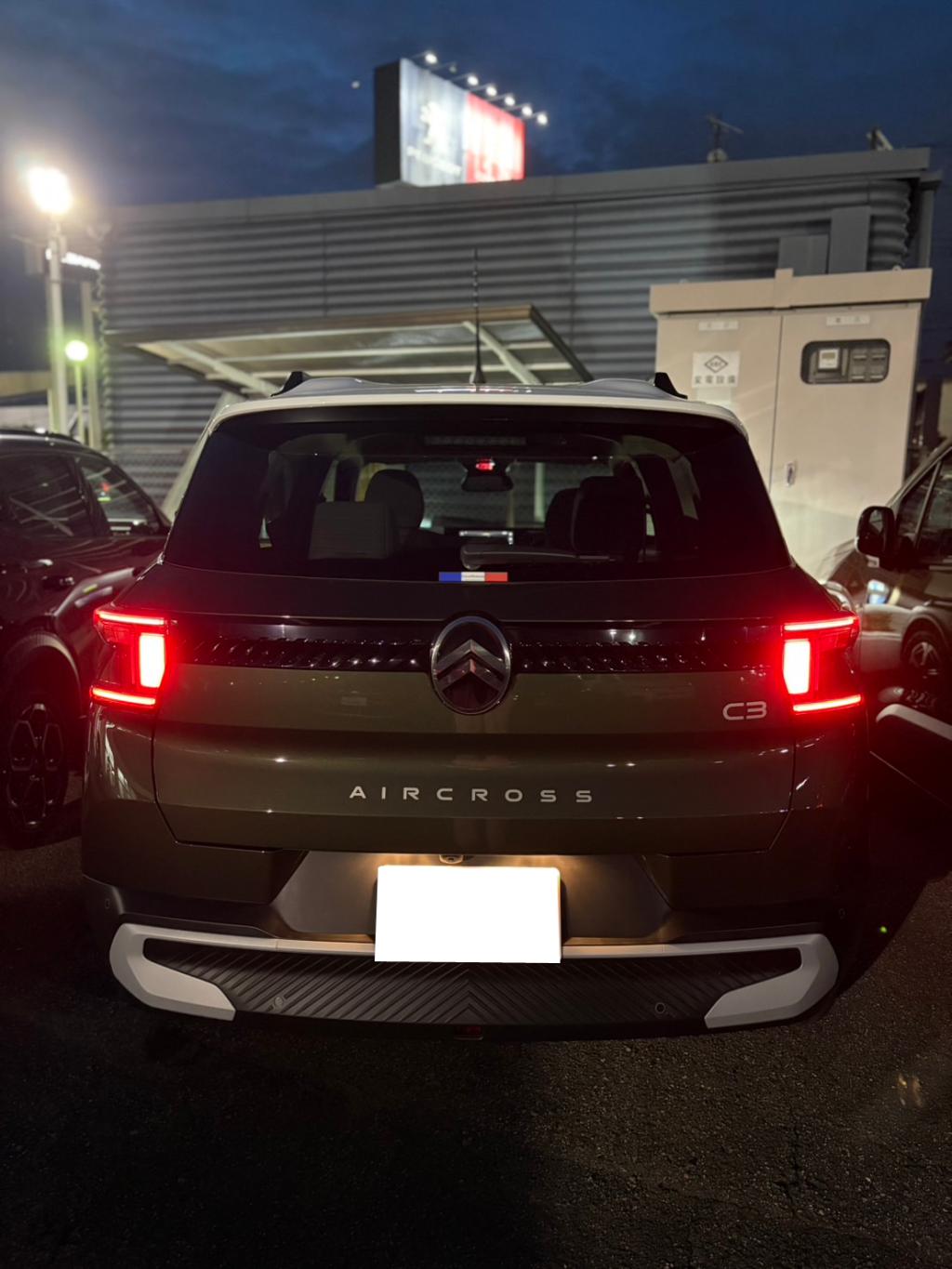 NEW CITROËN C3 AIRCROSS リアデザイン