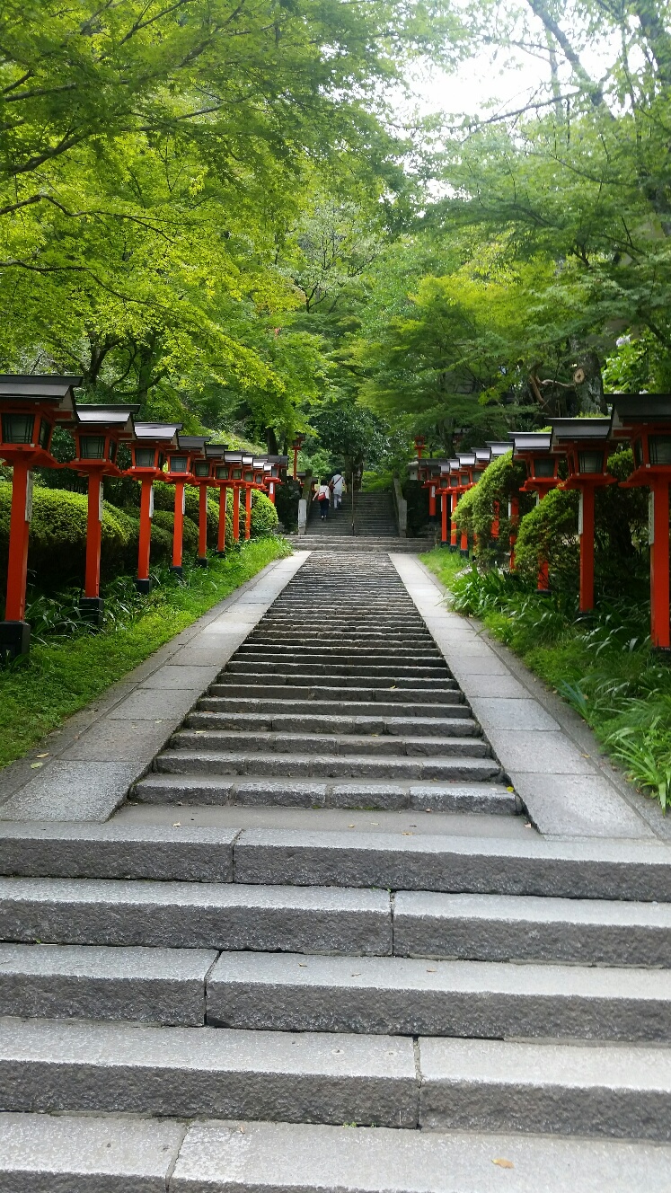 京都鞍馬寺へ・・・