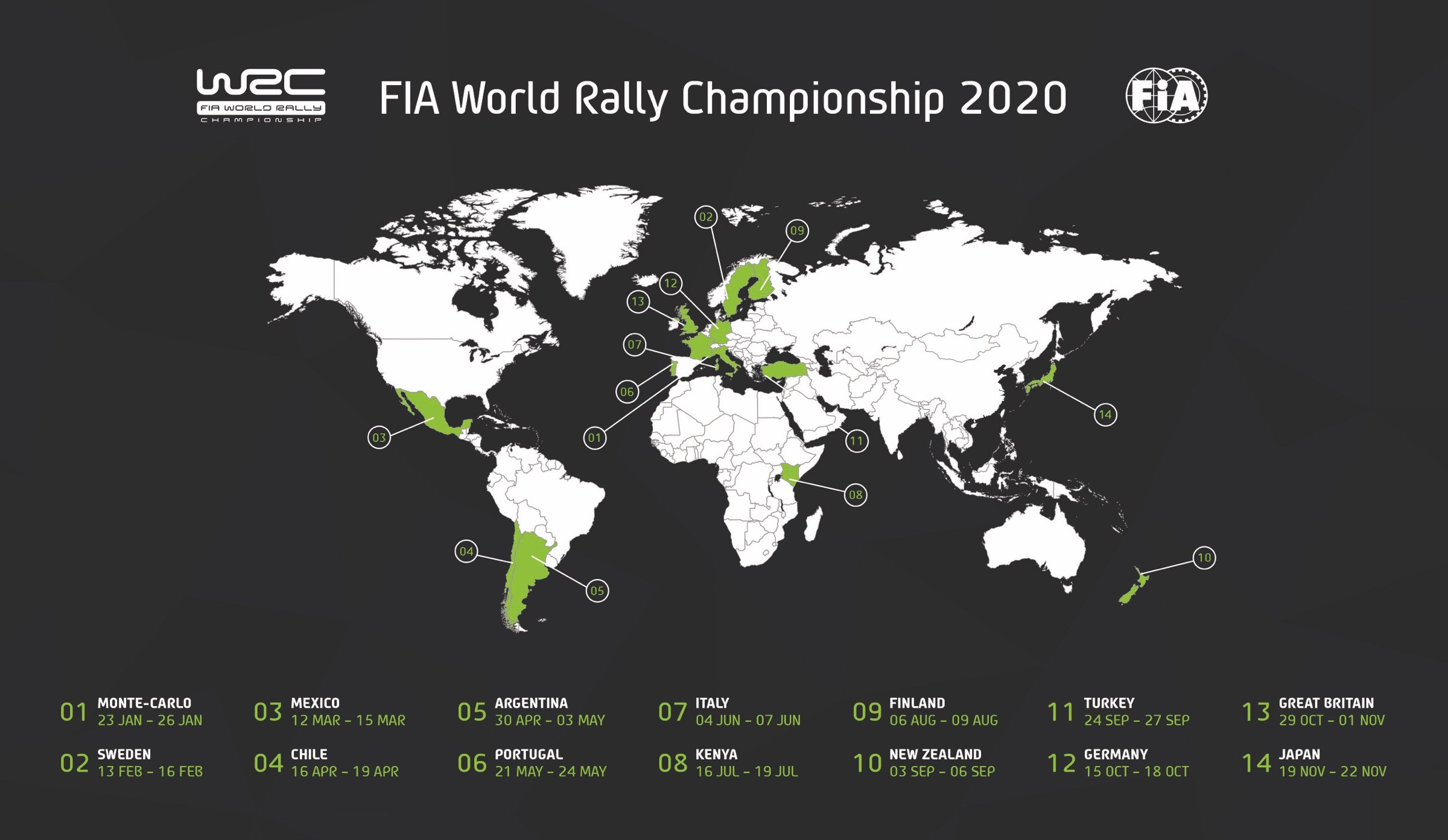 2020 WRC  RALLY JAPAN