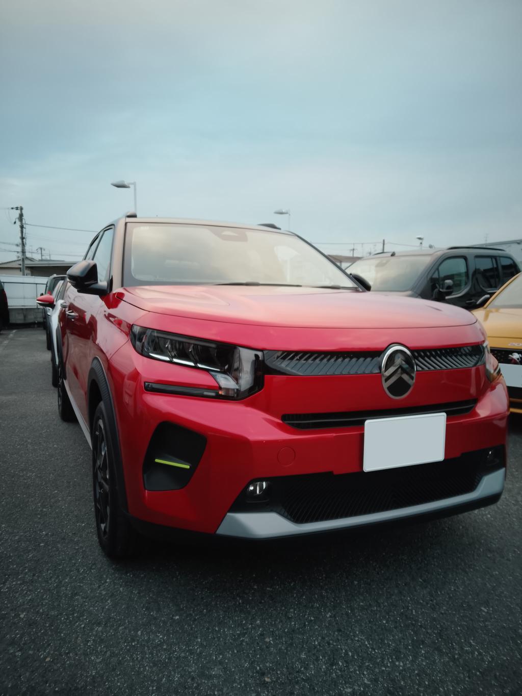 NEW C3ハイブリッドの試乗車の準備が出来ました！