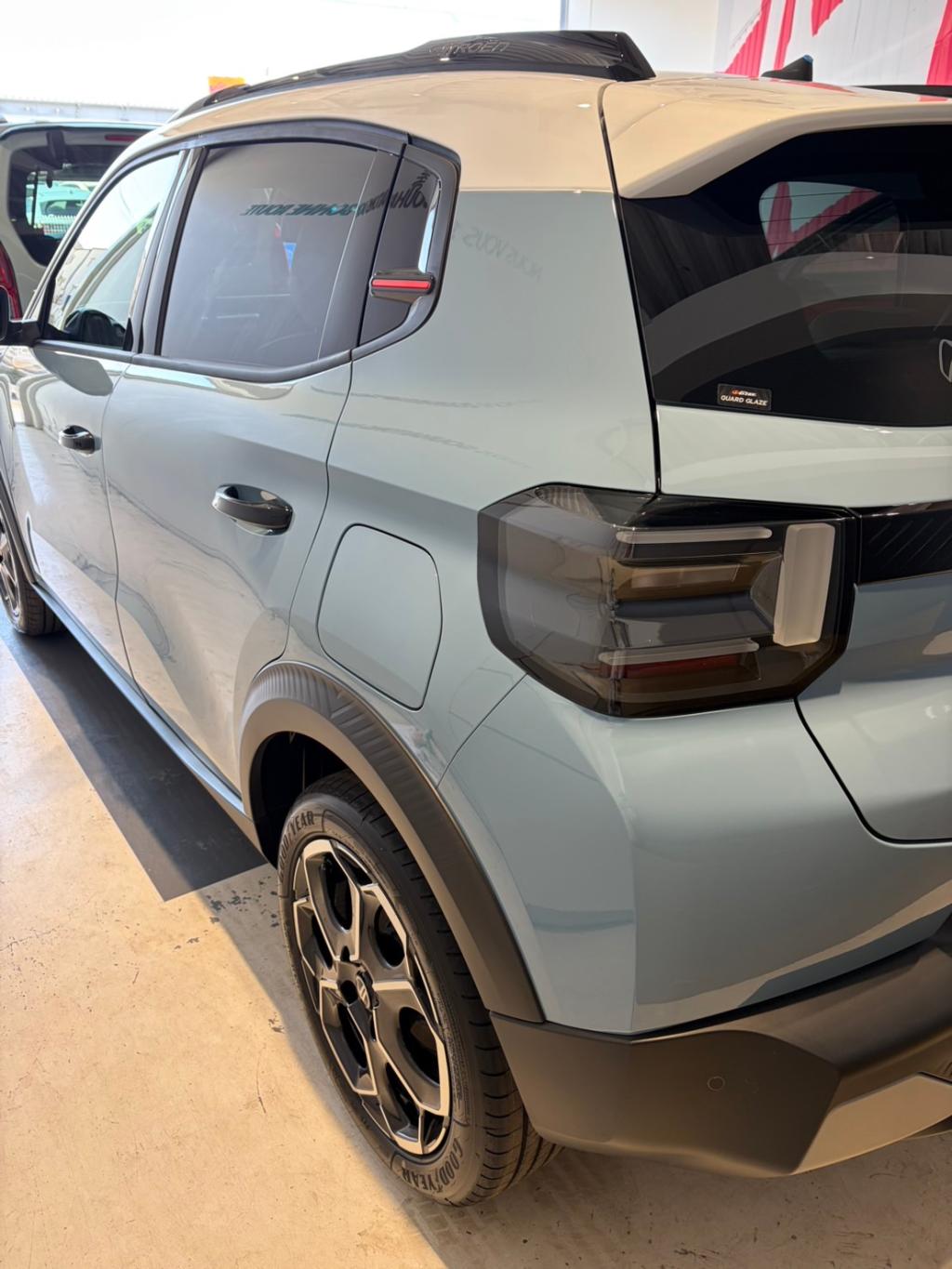 コーティング車両