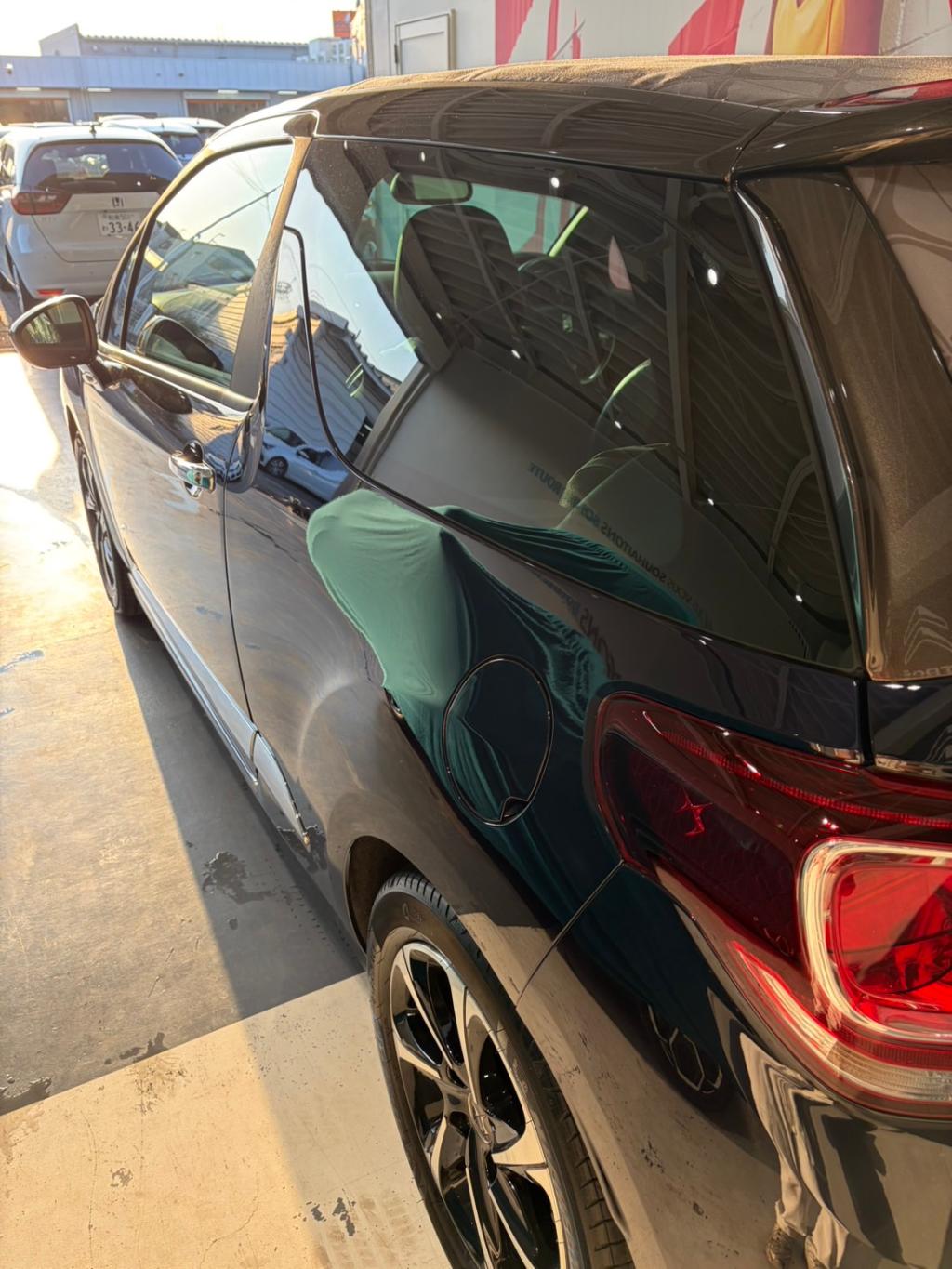 コーティング車両