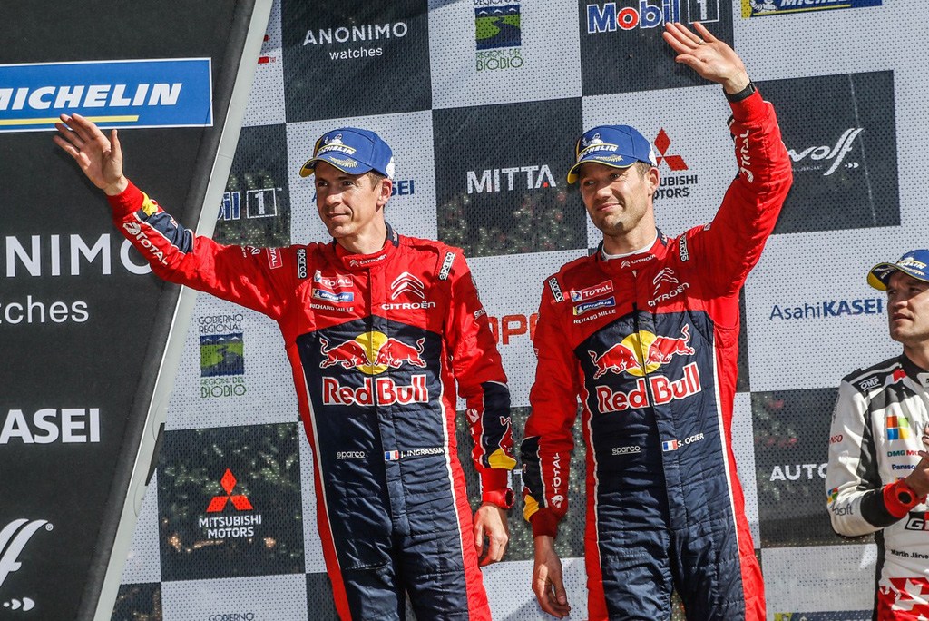 WRC　第6戦　RALLY　CHILE。