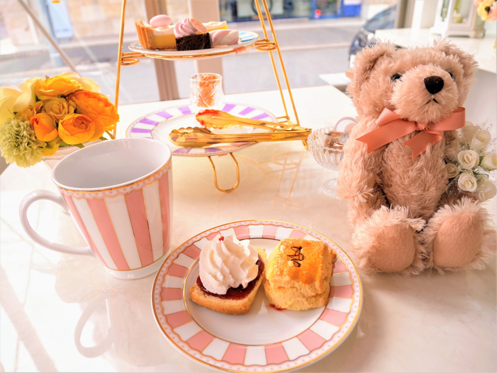 薬院ハイティー🍰