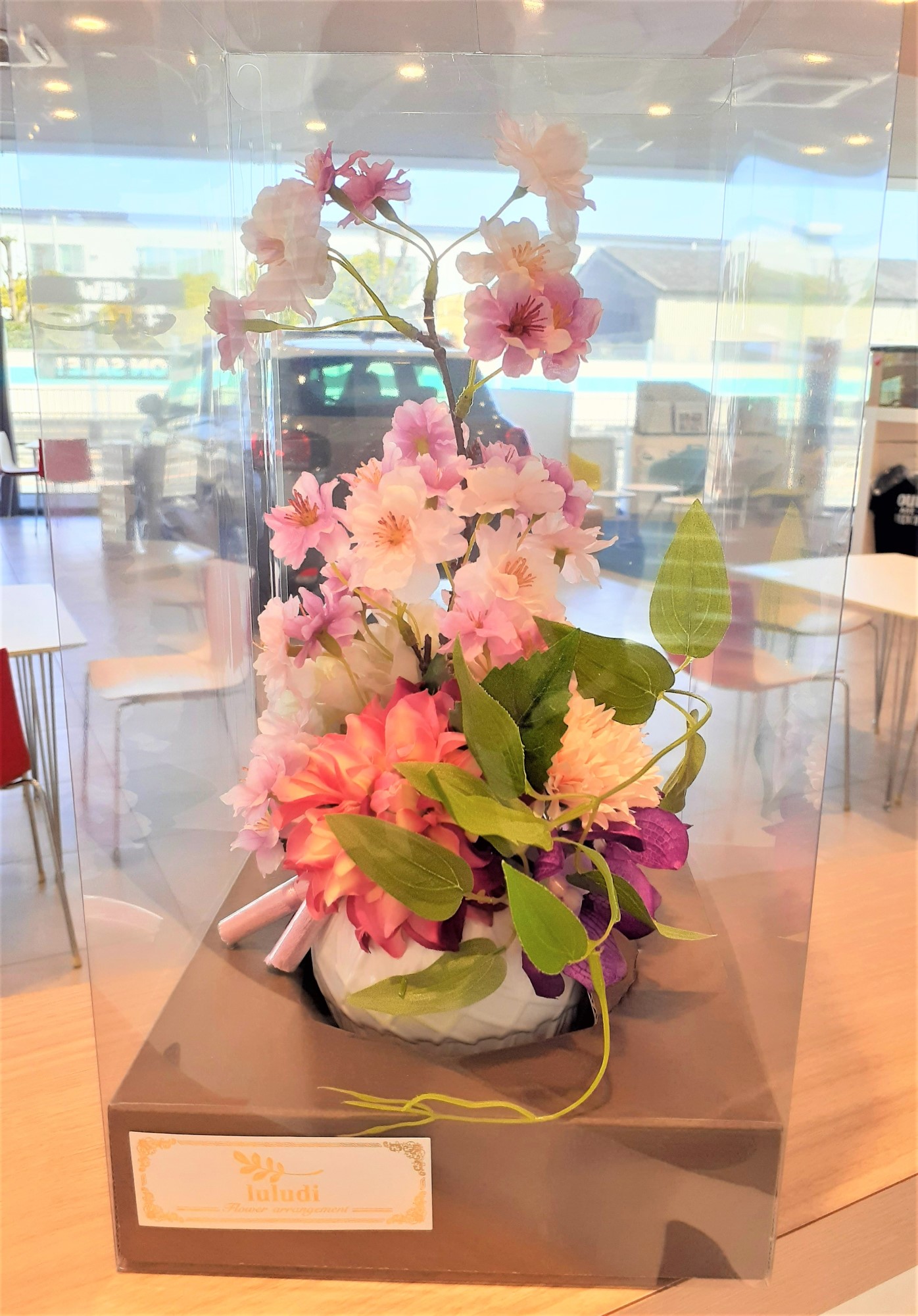ショウルームのお花🌸