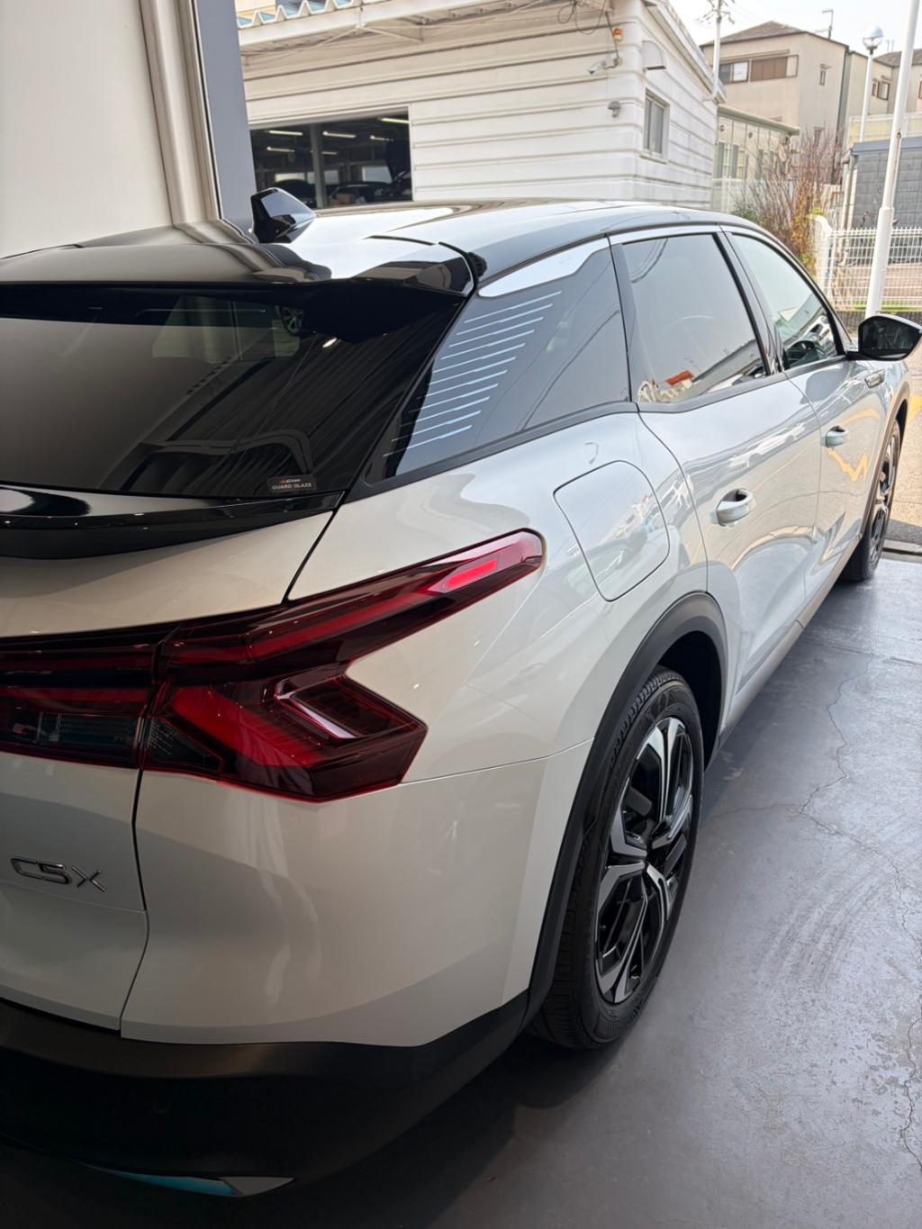 コーティング車両