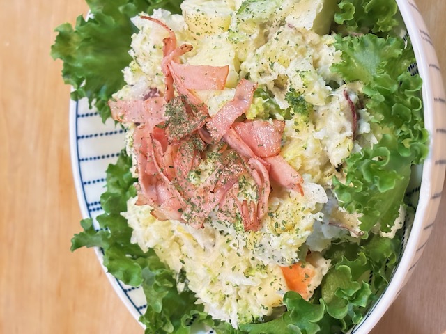 ポテトサラダを作りました